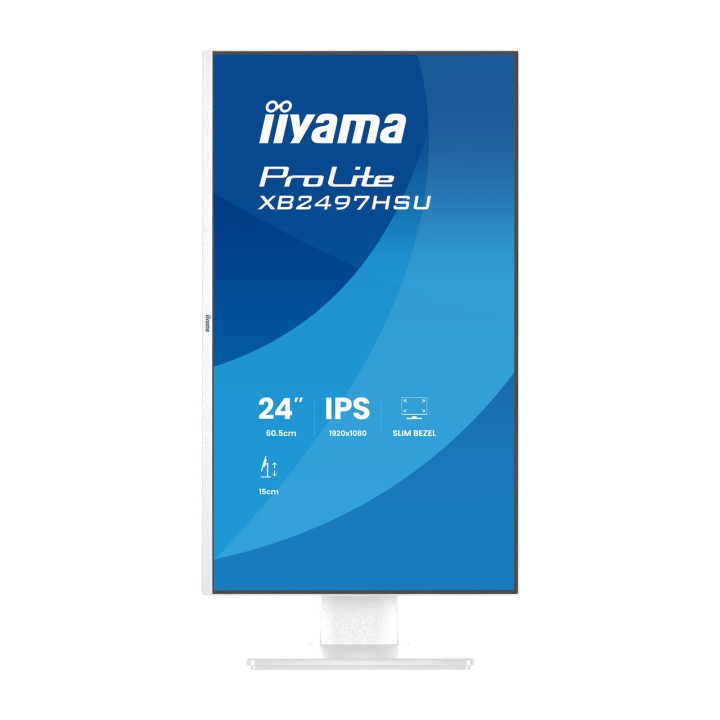 IIYAMA Monitor IPS con pie regulable en altura PROLITE-