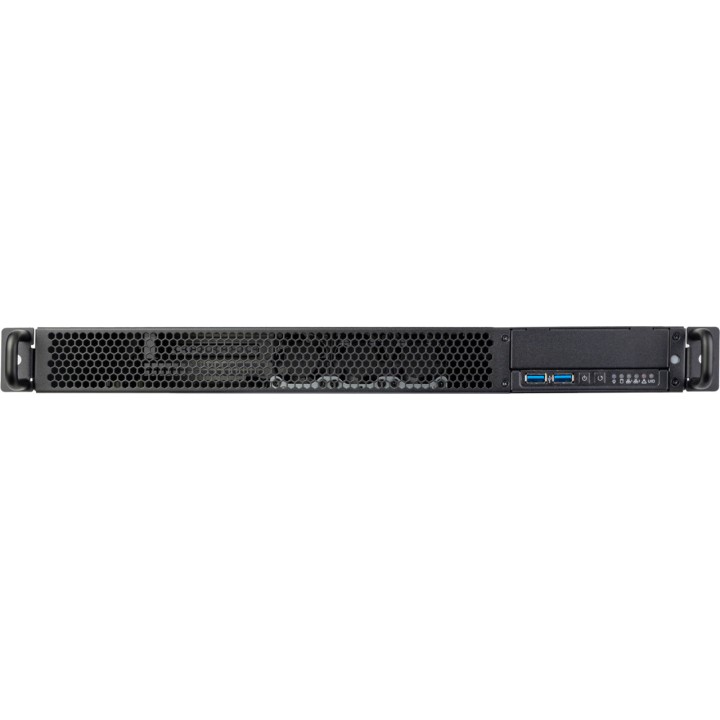 SILVERSTONE Caja de servidor para rack RM100 1U-ATX