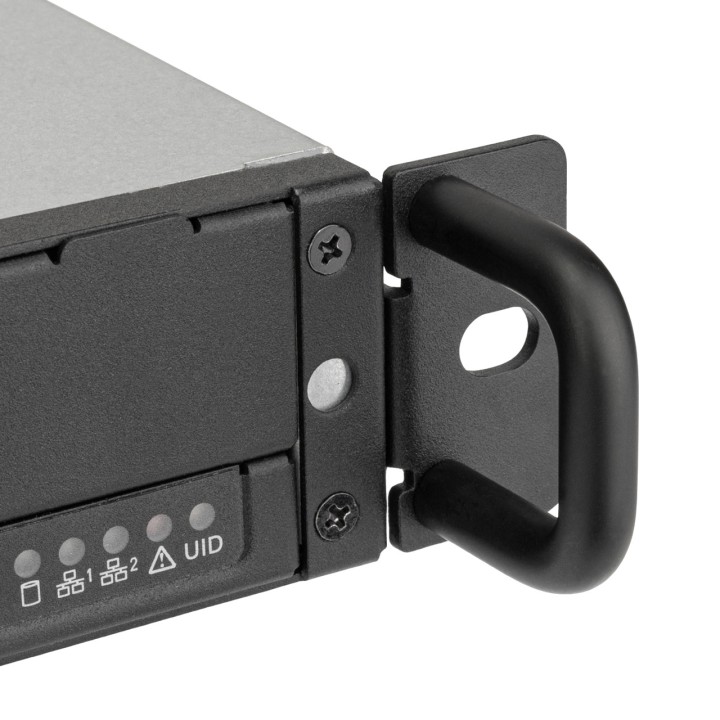 SILVERSTONE Caja de servidor para rack RM100 1U-ATX