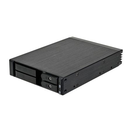 bastidor intercambiable en caliente para 2 discos fs202b-v2 2,5"-sata 1x3,5"
