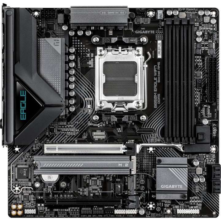 GIGABYTE Micro-ATX-Mainboard für AMD B850M EAGLE WIFI7 AM5