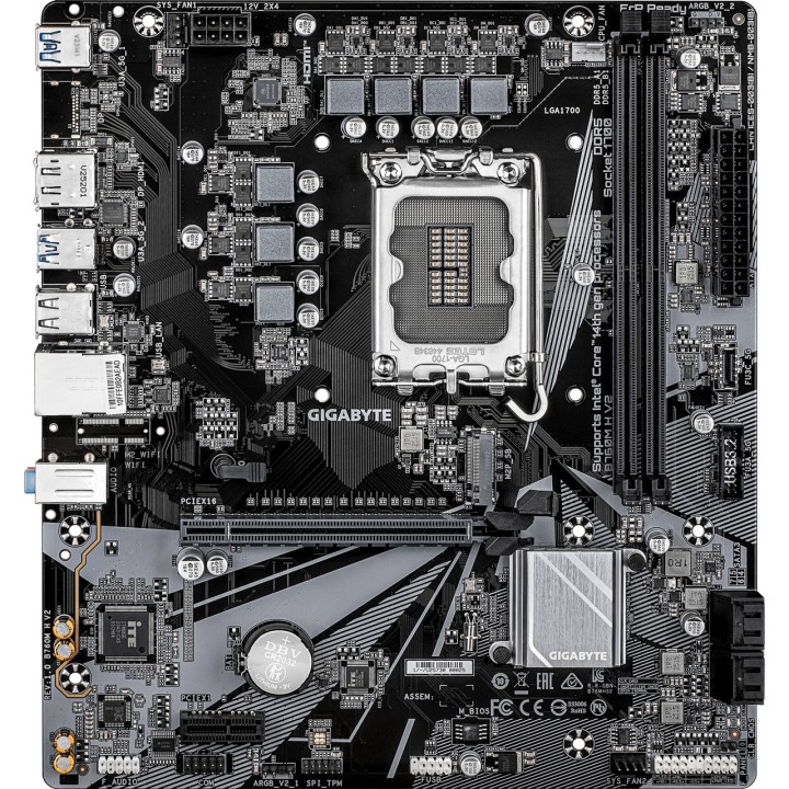 GIGABYTE Placa base micro ATX para Intel B760M H V2 LGA1700