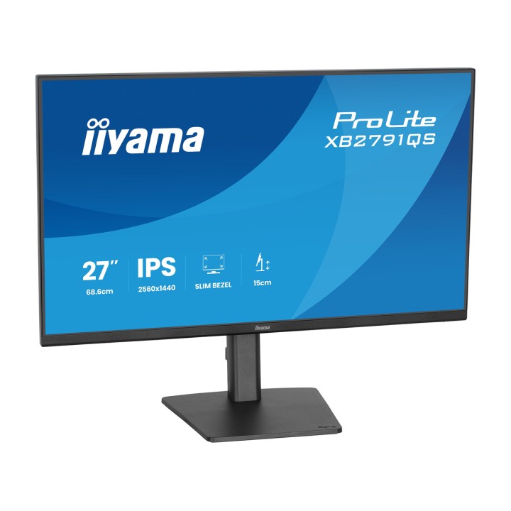 IIYAMA IPS monitor with height-adjustable stand PROLITE- 27"