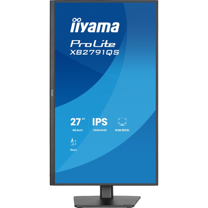 IIYAMA Monitor IPS con pie regulable en altura PROLITE- 27"