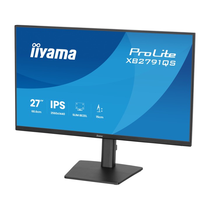 IIYAMA Écran IPS avec pied réglable en hauteur PROLITE- 27"