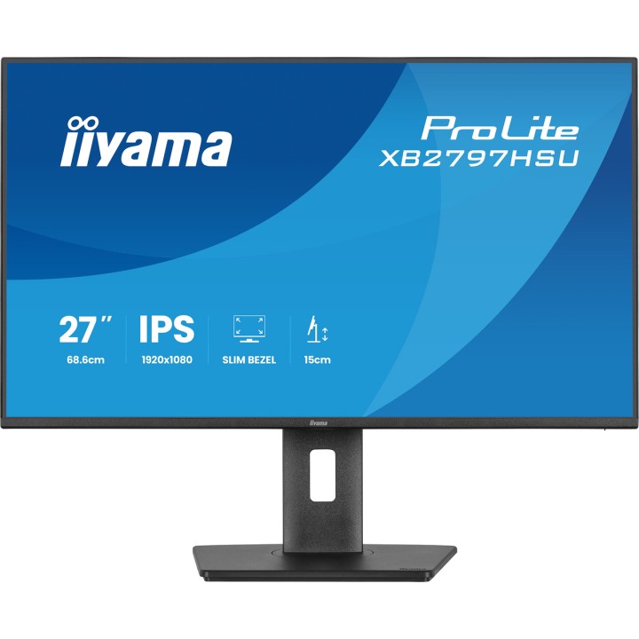 IIYAMA IPS-Monitor mit höhenverstellbarem Standfuß PROLITE-