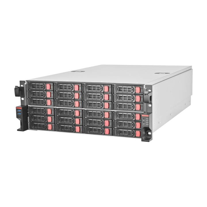 SILVERSTONE Caja de servidor para rack RM43-324-RS 4U-E-ATX 24X HOT SWAP 100176169