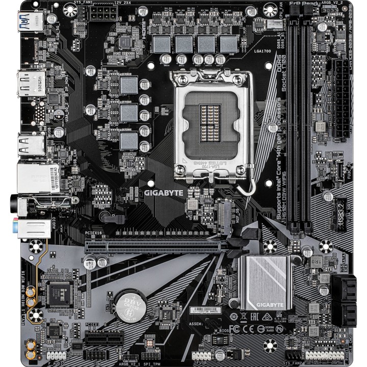 GIGABYTE Carte mère micro ATX pour Intel H610M D3W WIFI6
