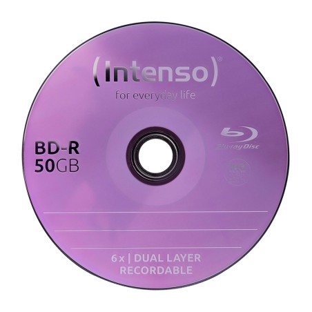 disques blu-ray bd-r vierges 25gb 6x 50 uds