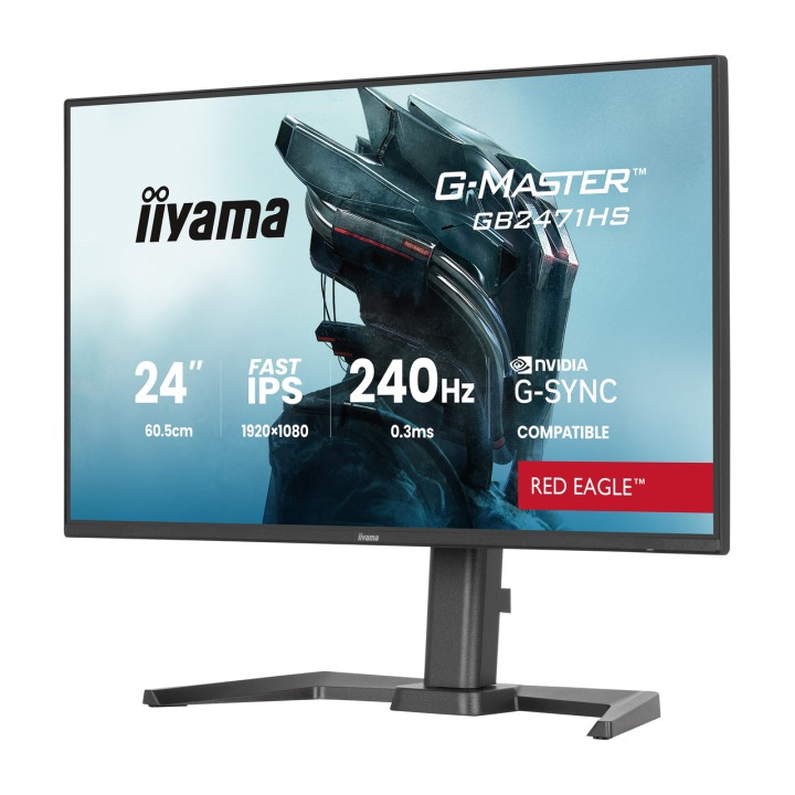 IIYAMA Gaming-Monitor G-MASTER-RED EAGLE 23,8" FULL HD