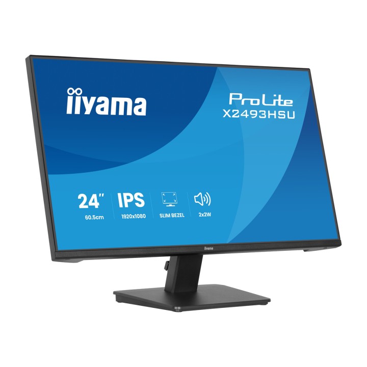 IIYAMA Monitor IPS per ufficio PROLITE- 23,8" FULL HD