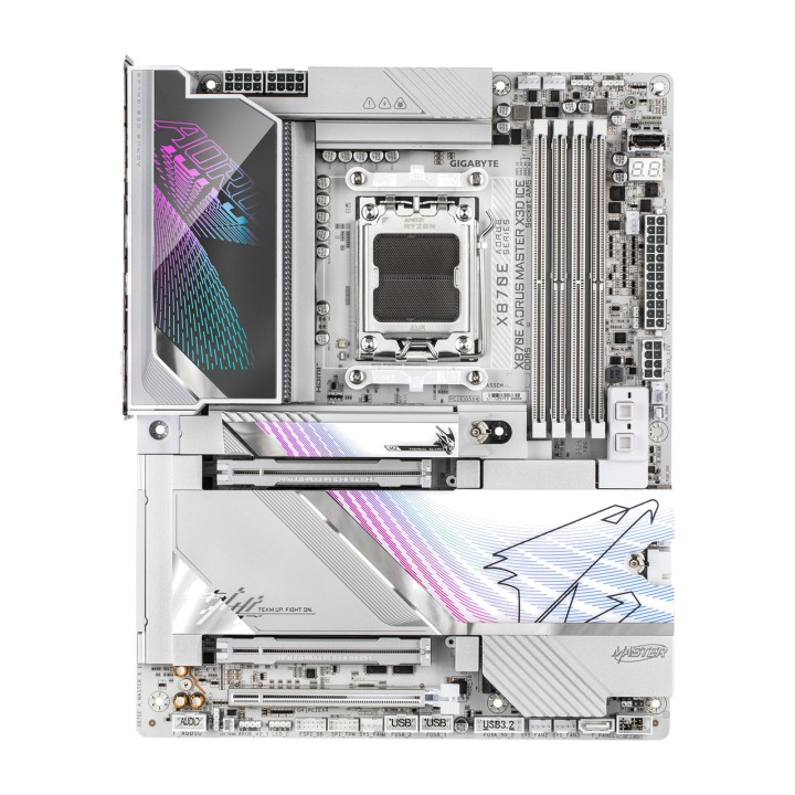 GIGABYTE ATX-Mainboard für AMD X870E AORUS MASTER X3D ICE