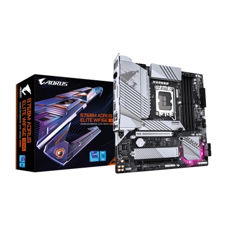 placa base micro atx para intel b760m aorus elite wifi6e gen5 lga1700