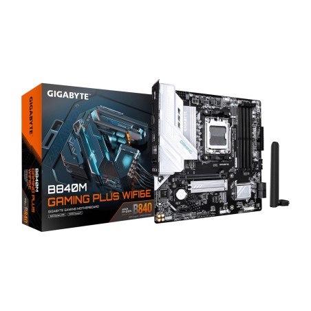 placa base micro atx para amd b840m-gaming plus wifi6e am5