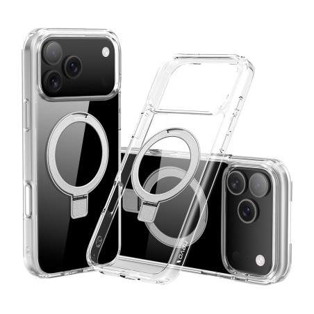 custodia magnetica flessibile antiurto per cellulare con supporto styleshell-shockflex-iphone-17/18 pro 6,3"-magsafe