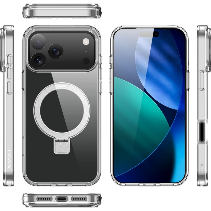 NEVOX Flexible magnetic shockproof phone case with stand