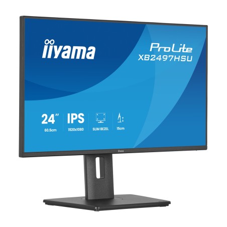 monitor ips con pie regulable en altura prolite- 23,8" full hd