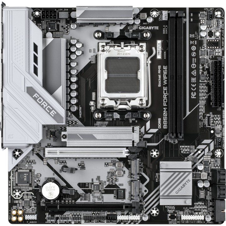 GIGABYTE Placa base micro ATX para AMD B850M FORCE WIFI6E