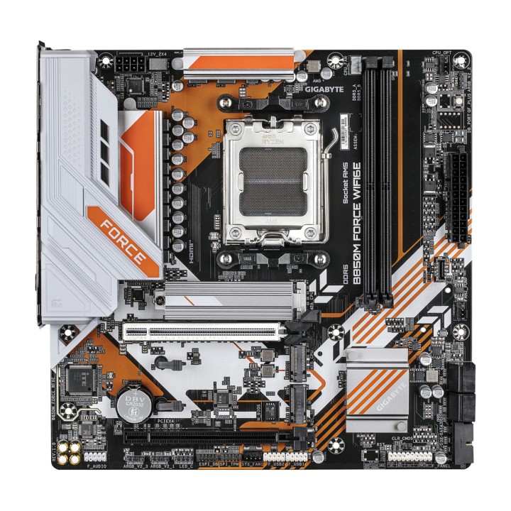 GIGABYTE Micro-ATX-Mainboard für AMD B850M FORCE WIFI6E AM5