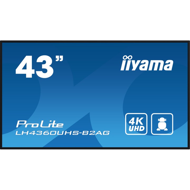 IIYAMA Pantalla de señalización digital con Android PROLITE- 42,5" 4K UHD 100150701
