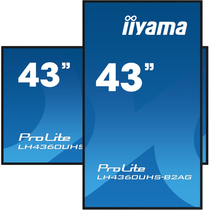 IIYAMA Pantalla de señalización digital con Android PROLITE- 42,5" 4K UHD 100150701