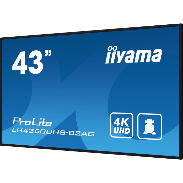 IIYAMA Pantalla de señalización digital con Android PROLITE- 42,5" 4K UHD 100150701