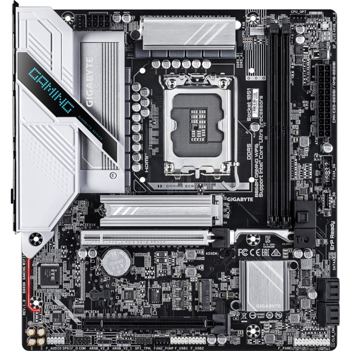 GIGABYTE Carte mère micro ATX pour Intel B860M-GAMING WIFI6