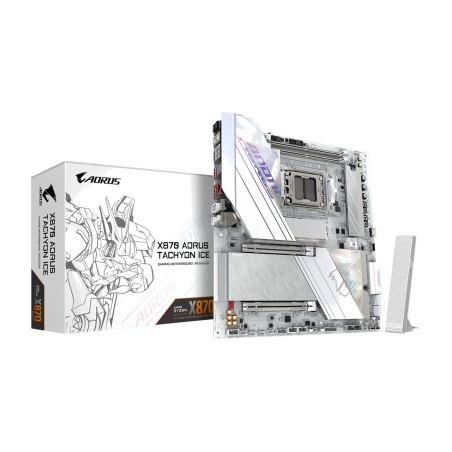 e-atx motherboard for amd x870 a-tachyon ice am5