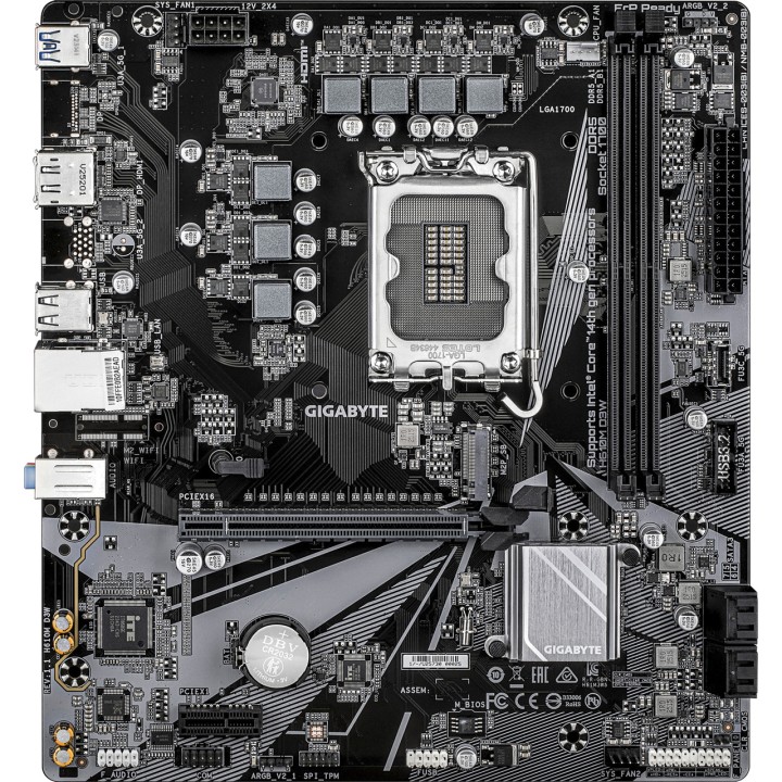 GIGABYTE Micro-ATX-Mainboard für Intel H610M D3W LGA1700