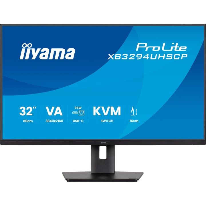 IIYAMA Moniteur VA avec pied réglable en hauteur PROLITE-