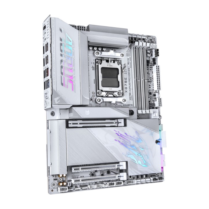 GIGABYTE ATX motherboard for AMD X870E AORUS PRO X3D ICE AM5