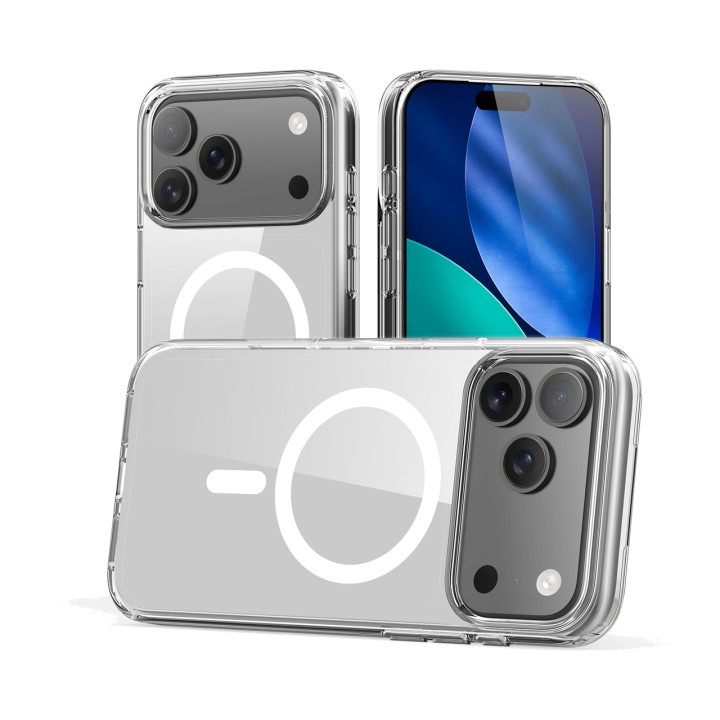 NEVOX Funda antigolpes magnética con esquinas reforzadas para móvil STYLESHELL-SHOCKFLEX-IPHONE-17/18 PRO 6,3"-MAGSAFE 100153727