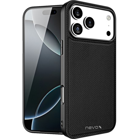stoßfeste nylonhülle für mobiltelefon styleshell-nylo-iphone 17/18 pro max 6,9"