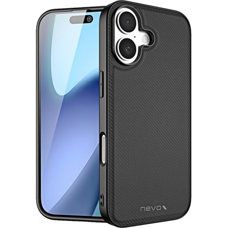 stoßfeste nylonhülle für mobiltelefon styleshell-nylo-iphone 17 6,3"