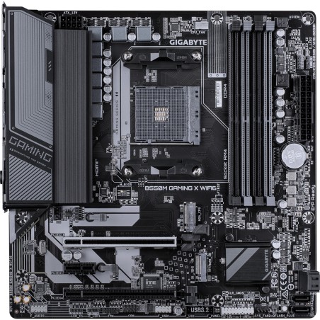 placa base micro atx para amd b550m-gaming x wifi6 am4