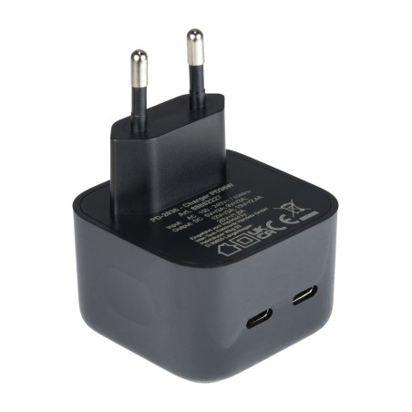 2-port usb-c wall charger pd-2036 36w