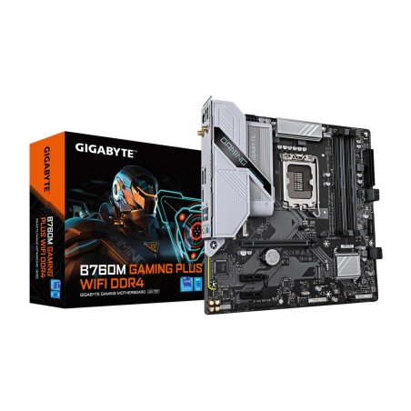 placa base micro atx para intel b760m-gaming plus-wifi ddr4 lga1700