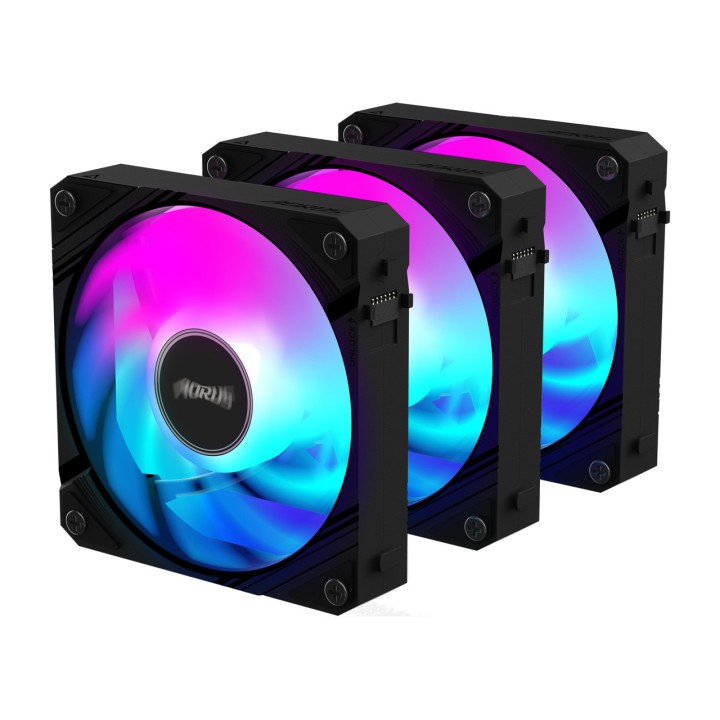 GIGABYTE Ventilateur de boîtier PC RGB AORUS EZ-CHAIN FAN