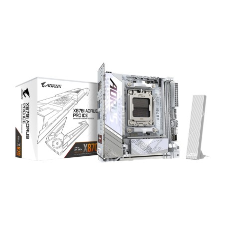 placa base mini-itx para amd x870i aorus pro ice am5