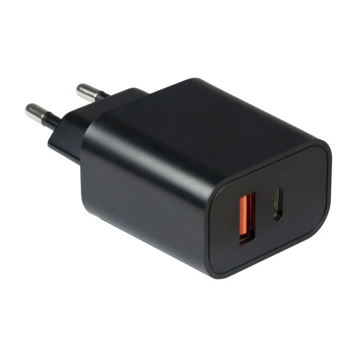 INTER-TECH Caricatore da parete USB a 2 porte PD-2120 20W