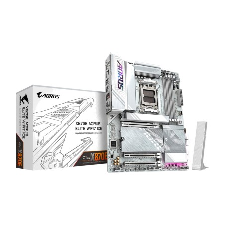 carte mère atx pour amd x870e aorus elite wifi7 ice am5