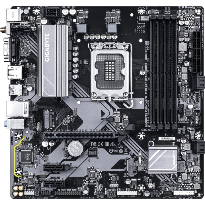 GIGABYTE Placa base micro ATX para Intel B760M D3HP WIFI6