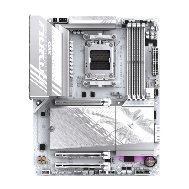 GIGABYTE Placa base ATX para AMD B850 AORUS ELITE WIFI7 ICE