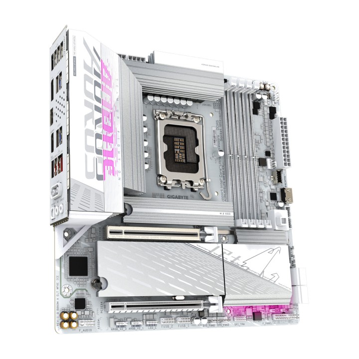 GIGABYTE Placa base micro ATX para Intel B860M AORUS ELITE WIFI6E ICE LGA1851 100102498