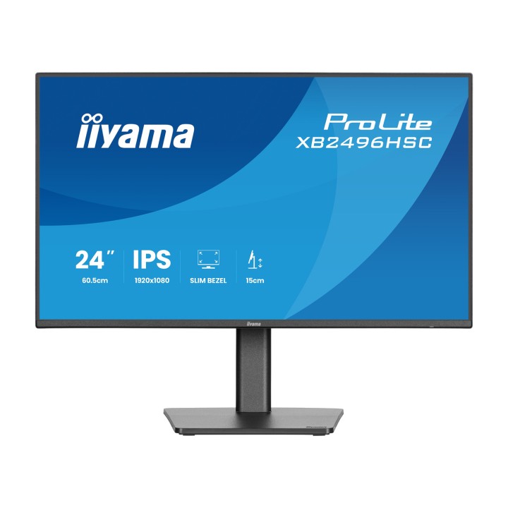 IIYAMA IPS monitor with height-adjustable stand PROLITE-