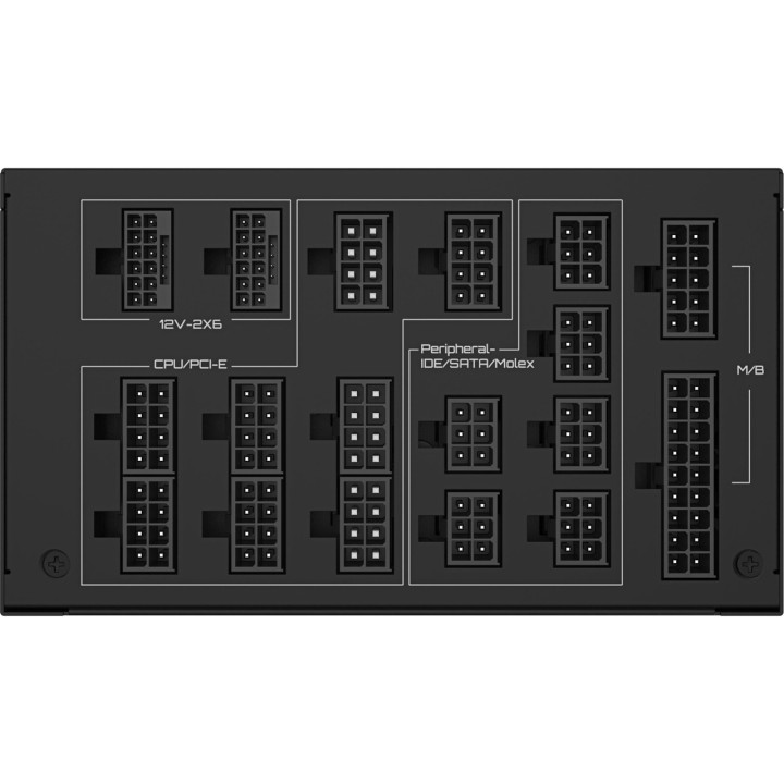 GIGABYTE Fuente de alimentación modular para PC UD1600PM PG5