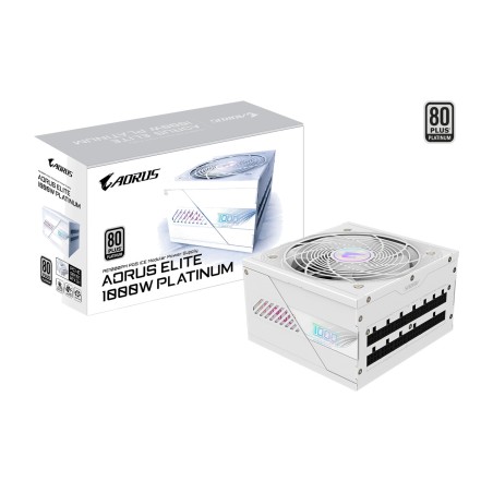 fuente de alimentación modular para pc aorus elite p1000w ice 80 plus platinum-atx 3.0
