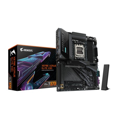 placa base atx para amd x870e aorus elite x3d am5