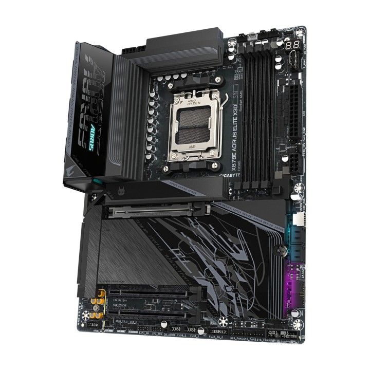 GIGABYTE Placa base ATX para AMD X870E AORUS ELITE X3D AM5