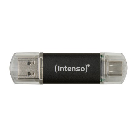usb-stick mit zwei anschlüssen, typ a und c twist line 3.2 256gb